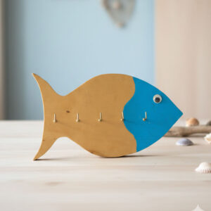 Colgador de llaves Pez